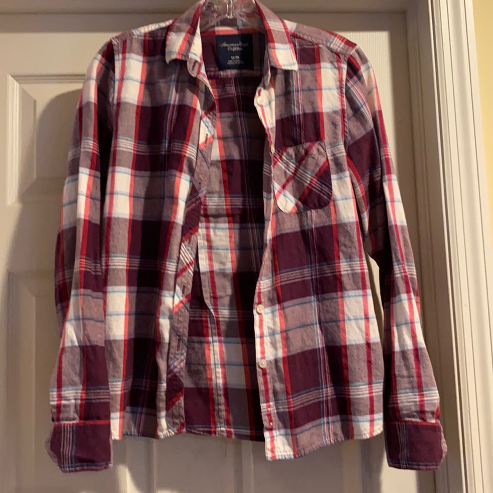 American Eagle Outfitters Flannel Button Down XS